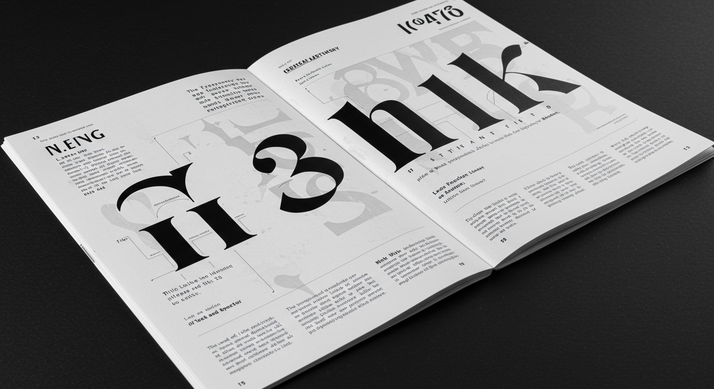 JHDD Typography Editorial