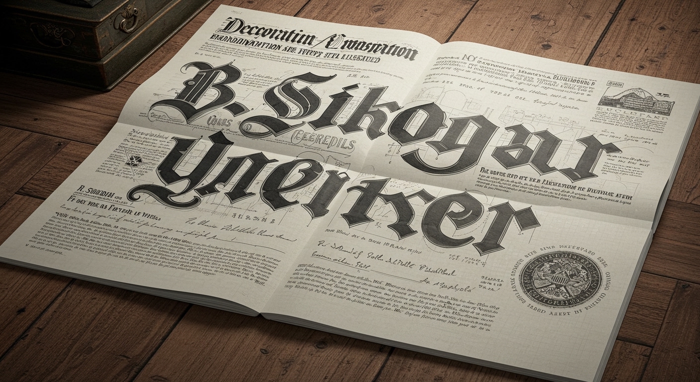 JHDD Typography Editorial