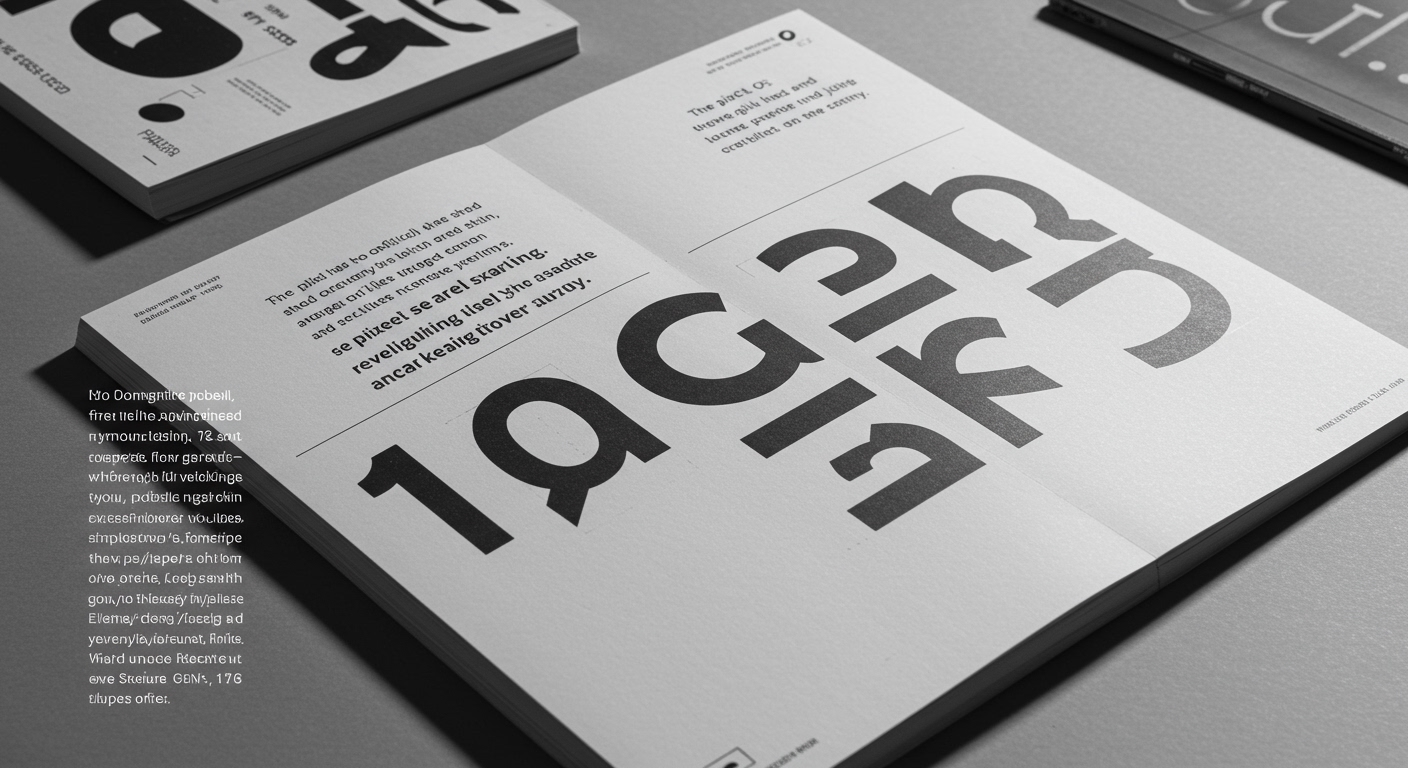 Julian Hayes Typography Editorial Image