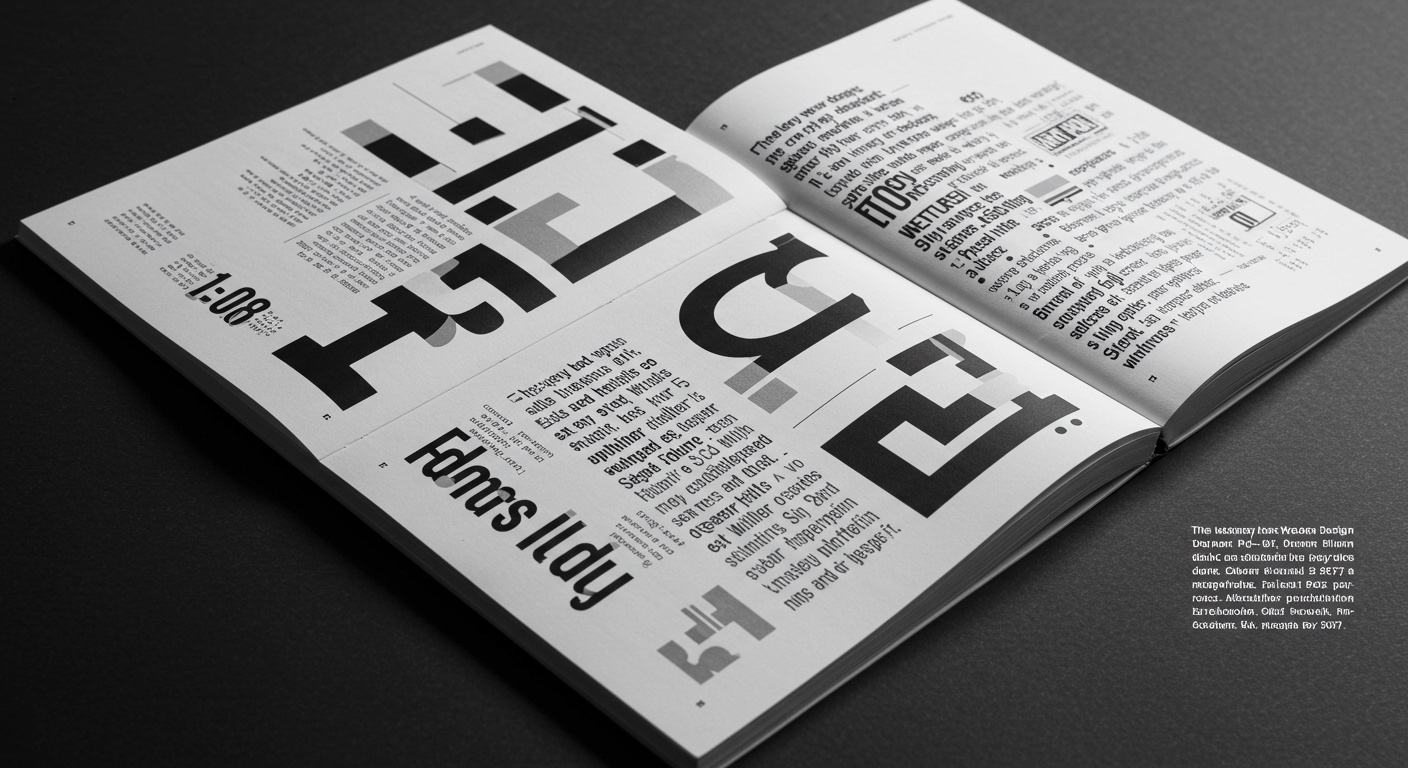 Julian Hayes Typography Editorial Image