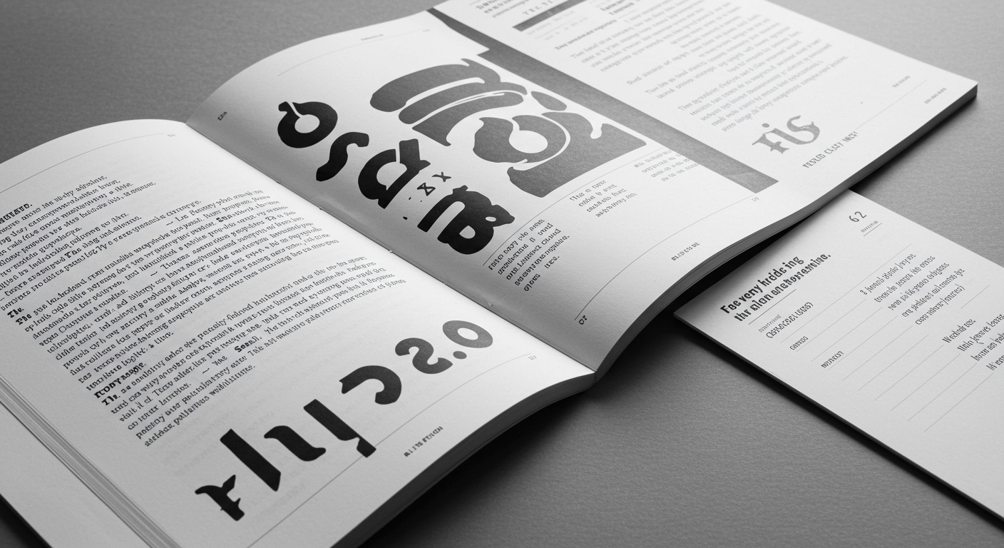 Julian Hayes Typography Editorial Image