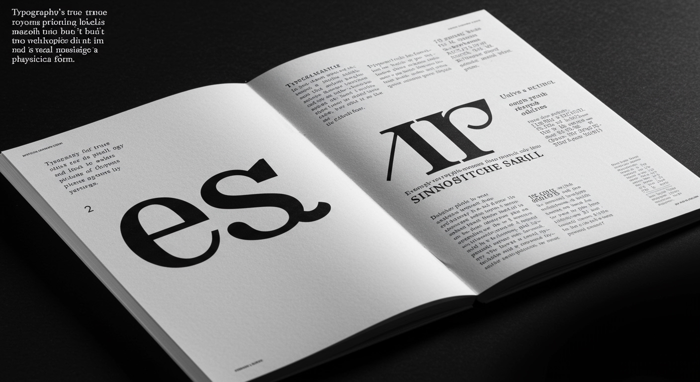 Julian Hayes Typography Editorial Image