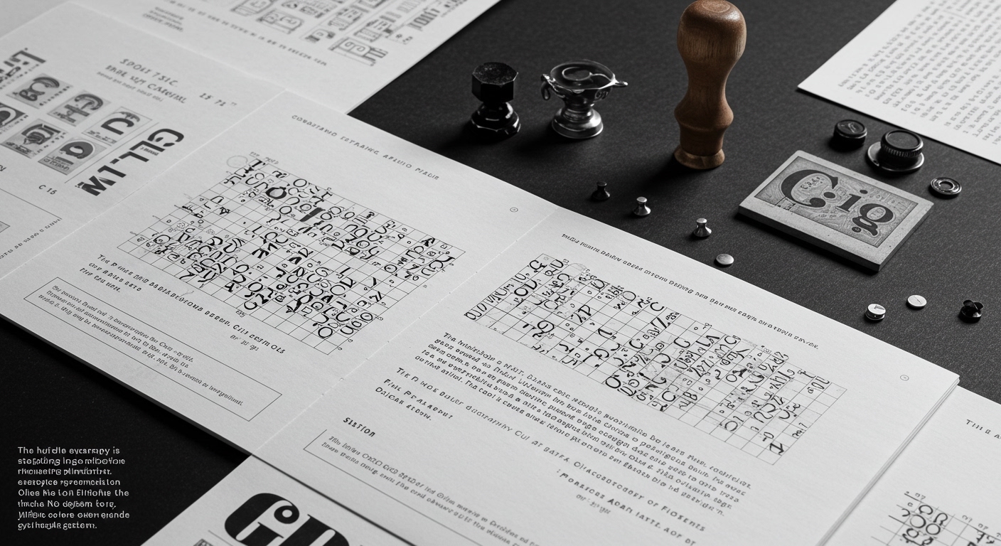 Julian Hayes Typography Editorial Image