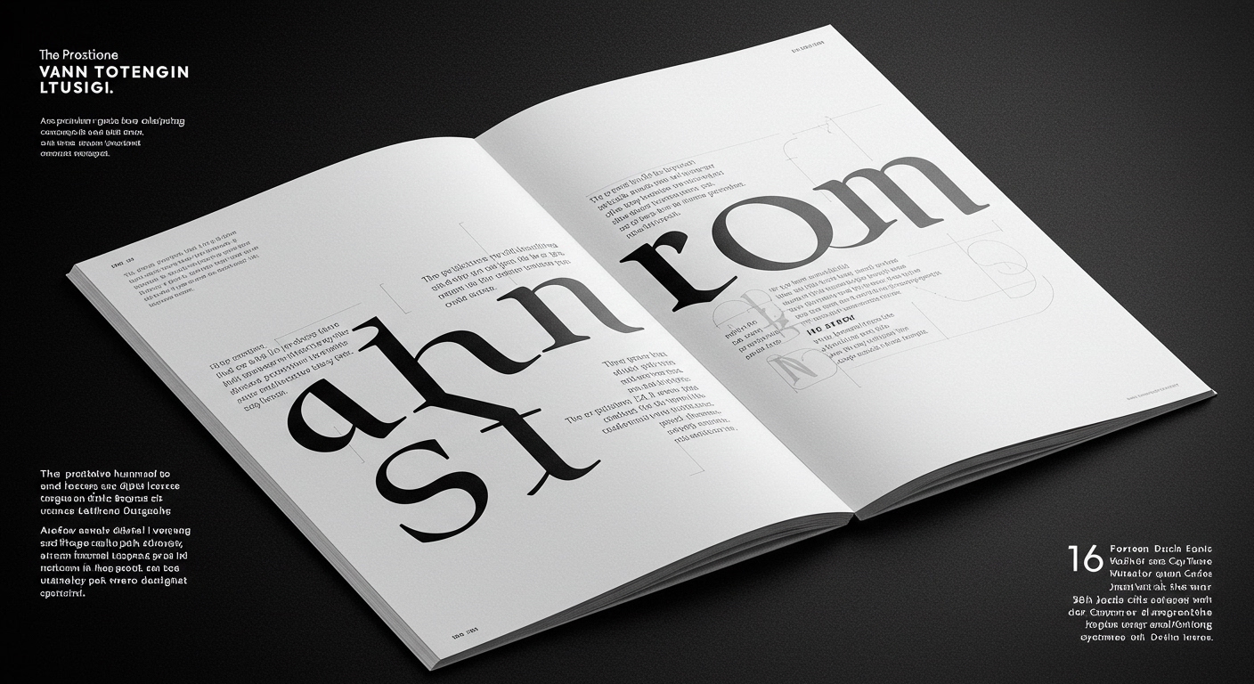 Julian Hayes Typography Editorial Image