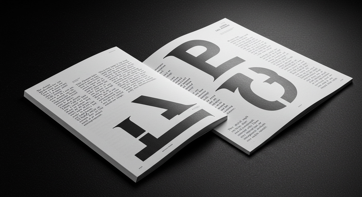 Julian Hayes Typography Editorial Image