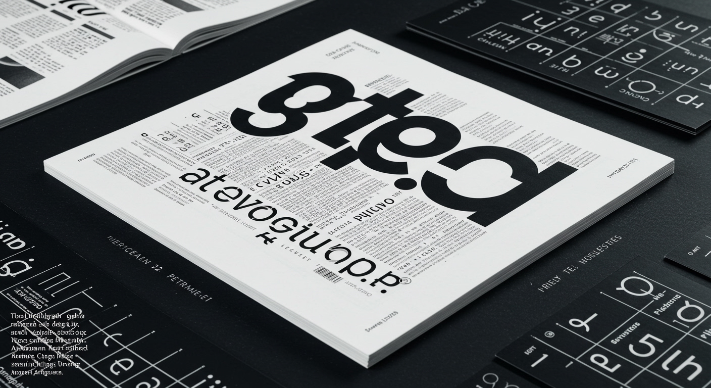 Julian Hayes Typography Editorial Image