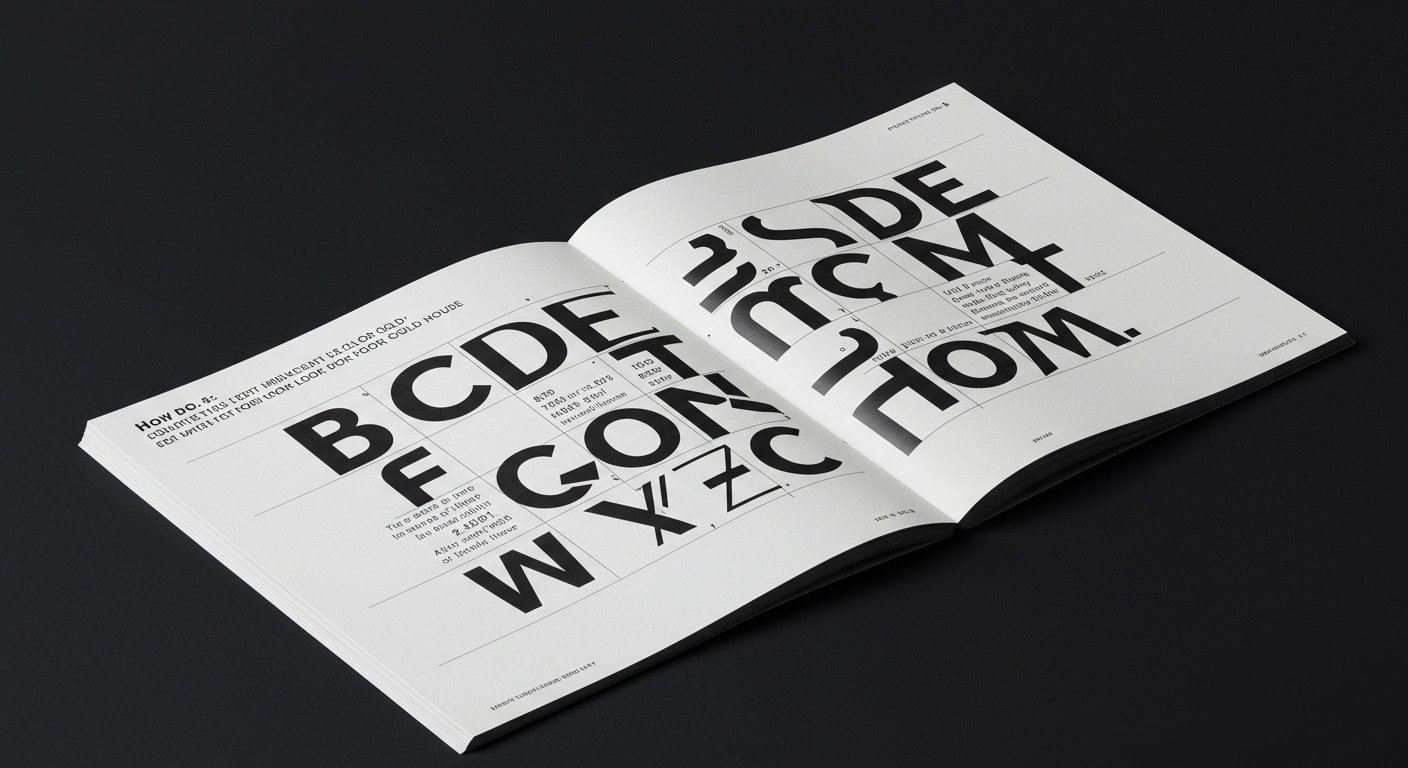 Julian Hayes Typography Trend Visual