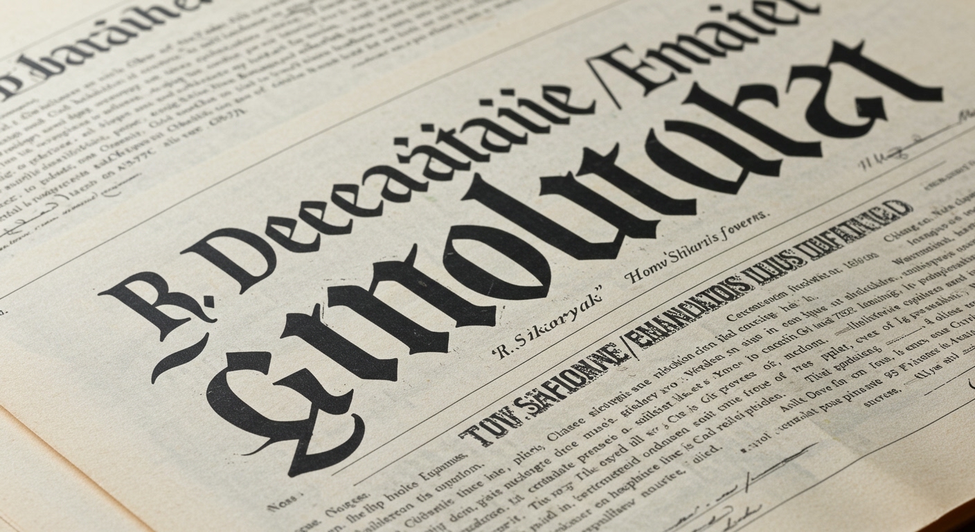 JHDD Typography Editorial