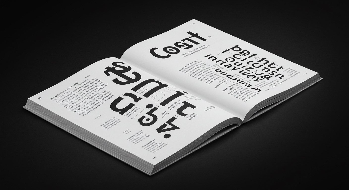JHDD Typography Editorial