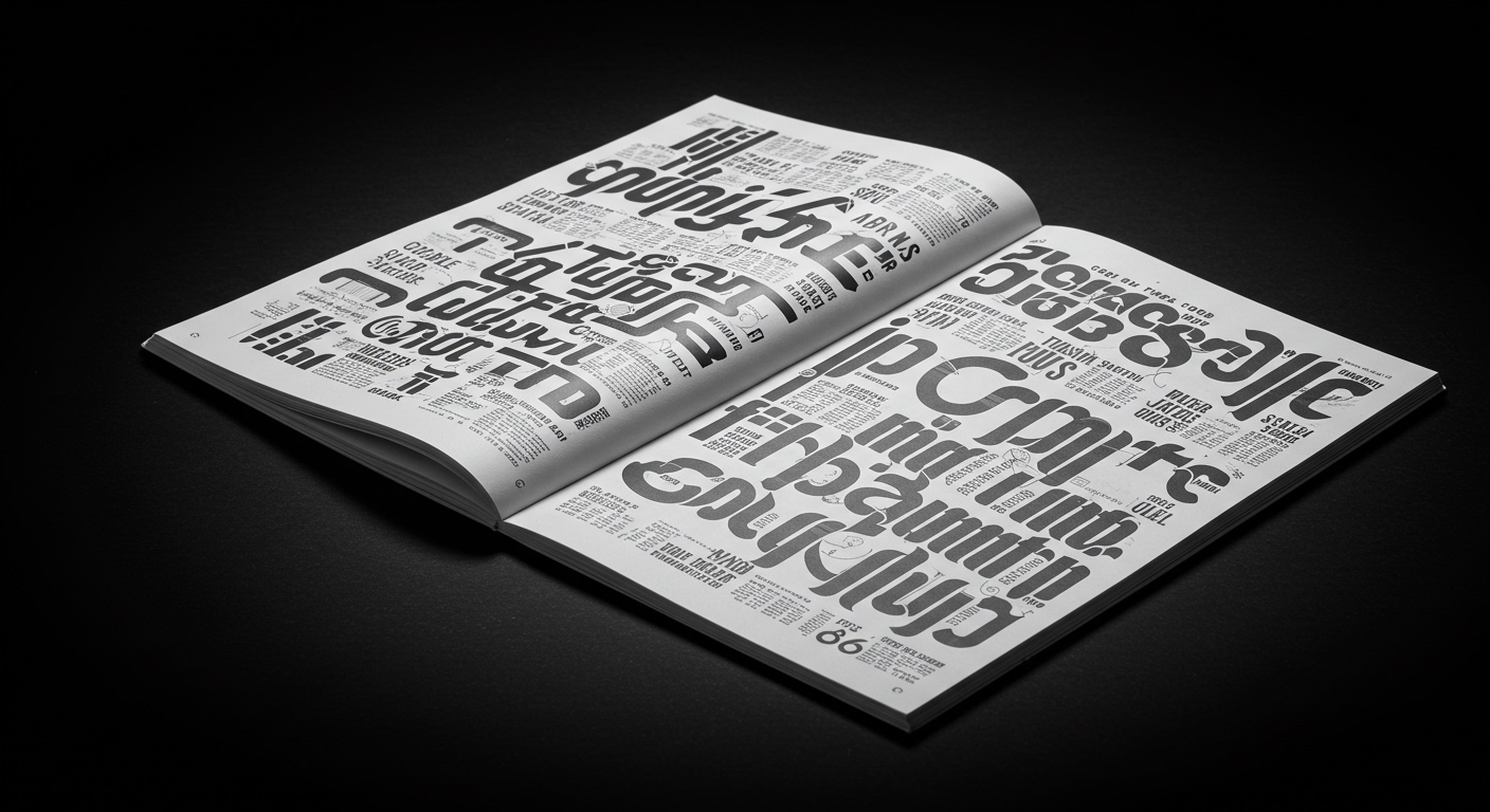 JHDD Typography Editorial