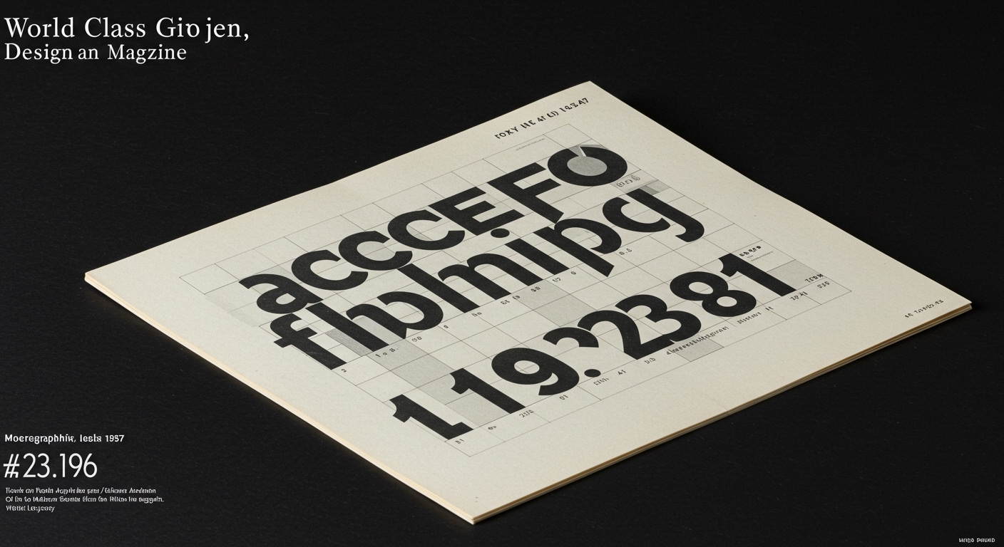 JHDD Typography Editorial