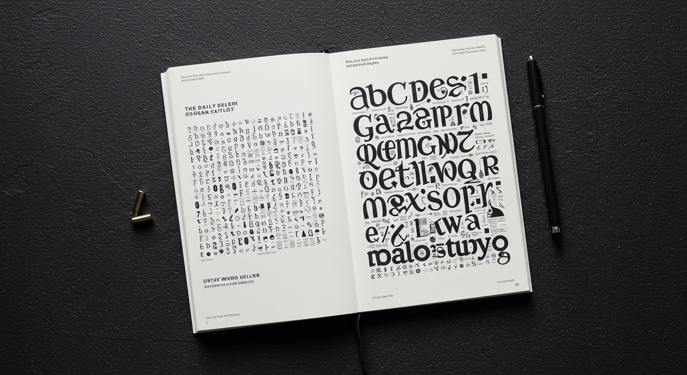 JHDD Typography Visual