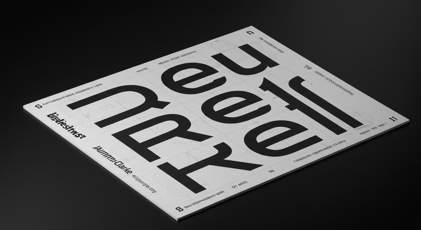JHDD Typography Editorial