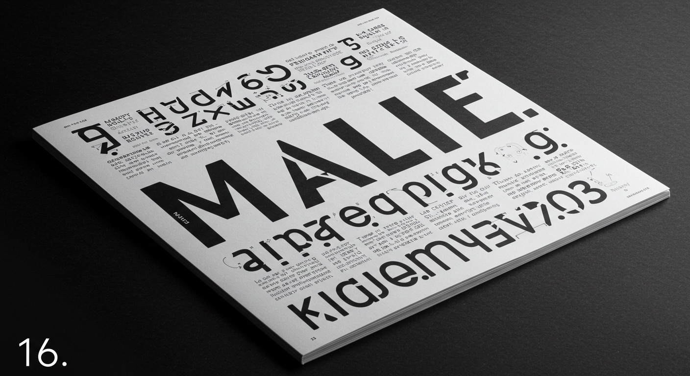 JHDD Typography Editorial